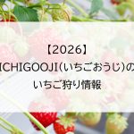 【2026】ICHIGOOJI（いちごおうじ）のいちご狩り情報