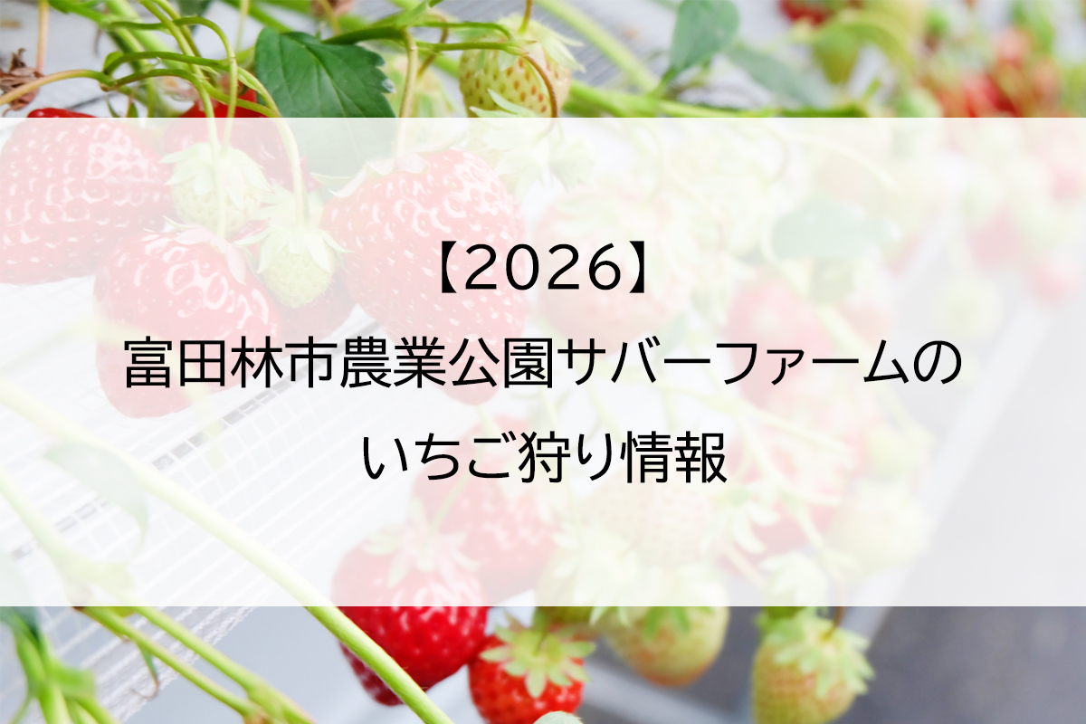 【2026】富田林市農業公園サバーファームのいちご狩り情報