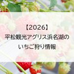 【2026】平松観光アグリス浜名湖のいちご狩り情報