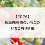 【2026】観光農園 森のいちごのいちご狩り情報